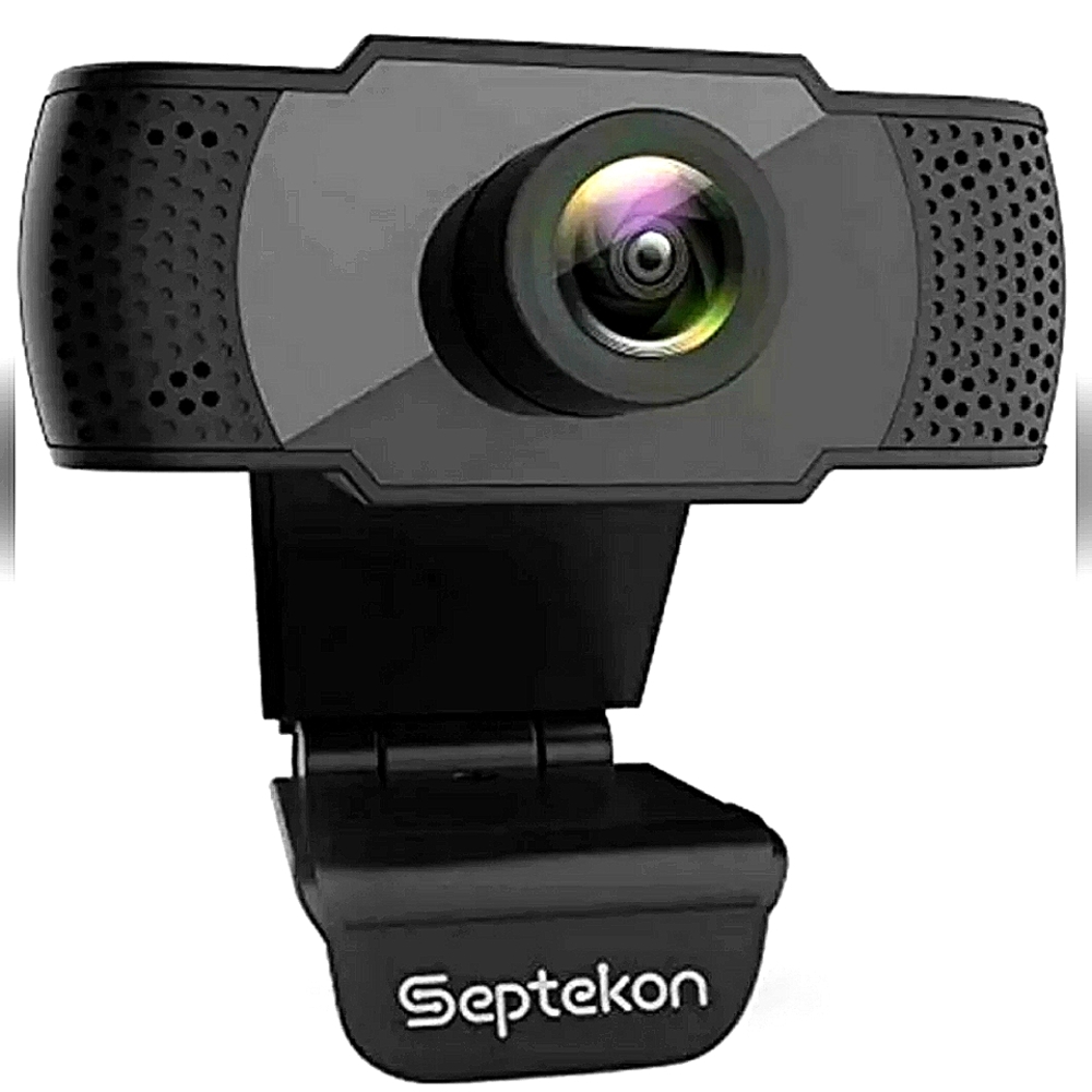 NEW Septekon 1080P HD Webcam With Microphone. Streaming Computer Camera For USB
